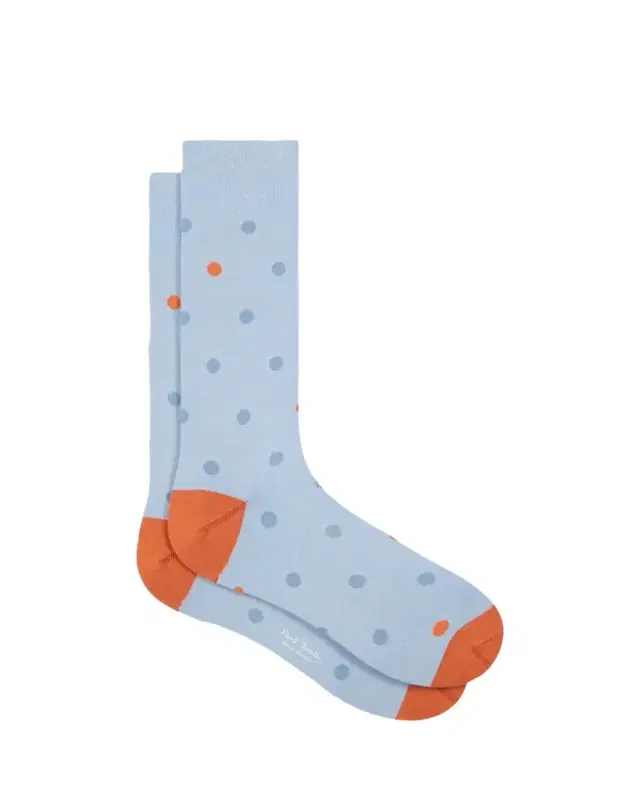 Paul Smith Men's Orlando Spot Crew Socks