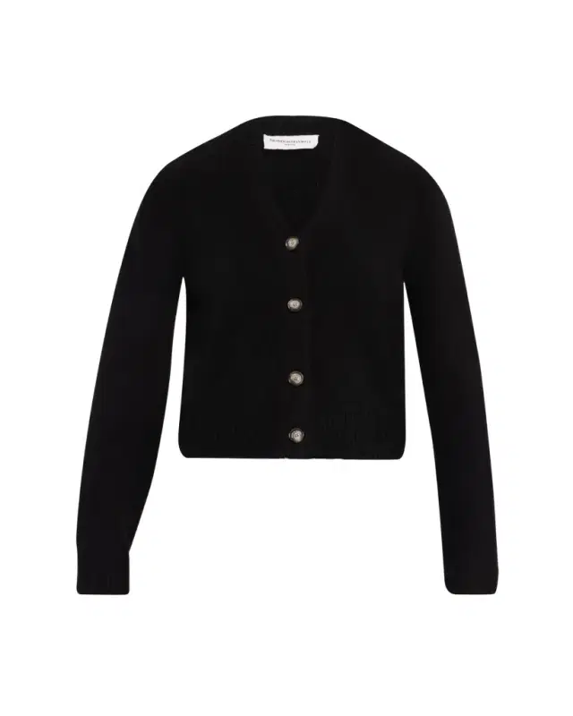 Brandon Maxwell Sloane Cashmere-Silk Cardigan Sweater