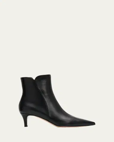 Gianvito Rossi 55mm Vitello Leather Ankle Boots | Thumbnail 6