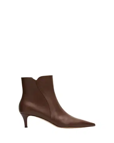 Gianvito Rossi 55mm Vitello Leather Ankle Boots | Thumbnail 1