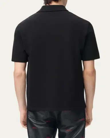 Loewe Men's Cotton Pique Polo Shirt | Thumbnail 8 Loewe Men's Cotton Pique Polo Shirt | Thumbnail 8
