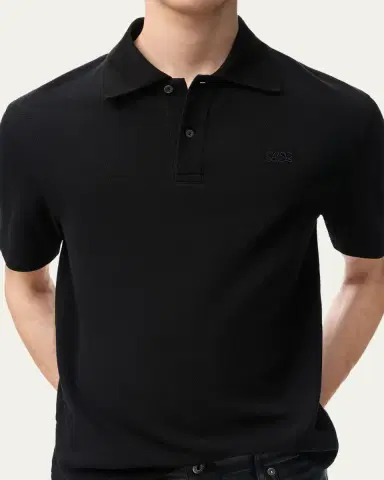 Loewe Men's Cotton Pique Polo Shirt | Thumbnail 10 Loewe Men's Cotton Pique Polo Shirt | Thumbnail 10