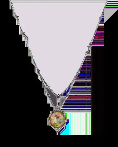 SEVAN BICAKCI 24K Yellow Gold Mosiac Pendant Necklace with Diamonds | Thumbnail 2
