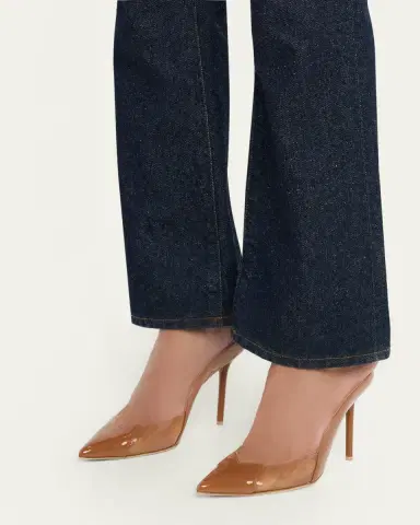 Malone Souliers 100mm Malia PVC and Patent Leather Pumps | Thumbnail 2 Malone Souliers 100mm Malia PVC and Patent Leather Pumps | Thumbnail 2