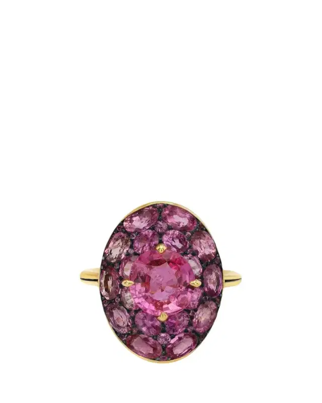Vram 18K Pink Sapphire Ring