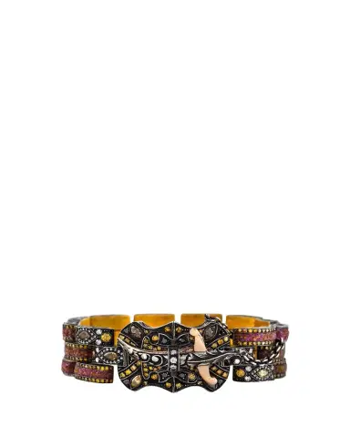 SEVAN BICAKCI 24K Multi-Diamond Rose Tank Bracelet | Thumbnail 1