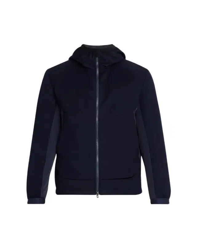 Sease Men's Predator 3.0 Water-Resistant Padded Wool Jacket with Hood