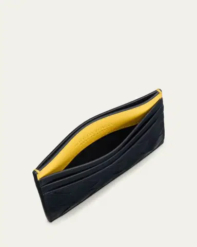 Bottega Veneta Men's Colorblock Leather Card Holder | Thumbnail 3 Bottega Veneta Men's Colorblock Leather Card Holder | Thumbnail 3