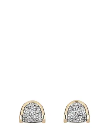 Mason and Books 14K Floret Stud Earrings with Diamonds and White Rhodium | Thumbnail 1