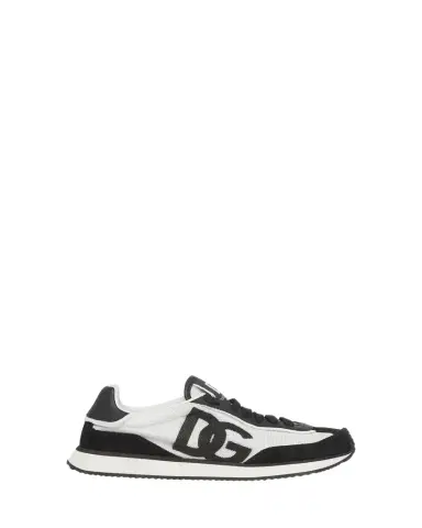 Dolce & Gabbana Mixed-Material DG Cushion Sneakers | Thumbnail 1