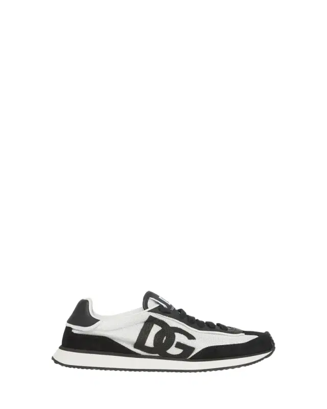 Mixed-Material DG Cushion Sneakers