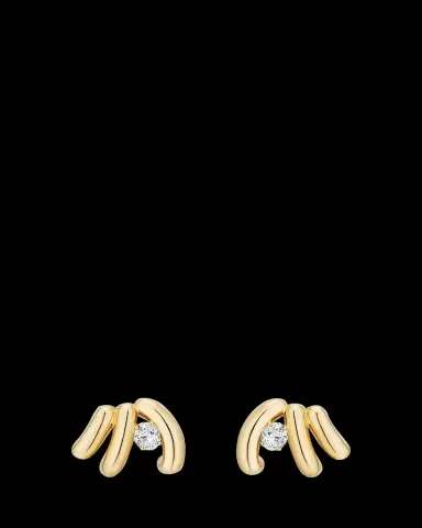 Mason and Books 14K Siren Cove Climber Earrings with Diamonds | Thumbnail 2