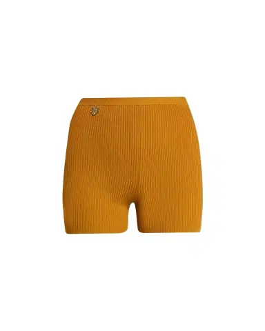 Saint Laurent Rib-Knit Cycling Shorts | Thumbnail 1 Saint Laurent Rib-Knit Cycling Shorts | Thumbnail 1