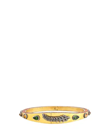 SEVAN BICAKCI 24K Yellow Gold Tapered Leaf Bangle | Thumbnail 1