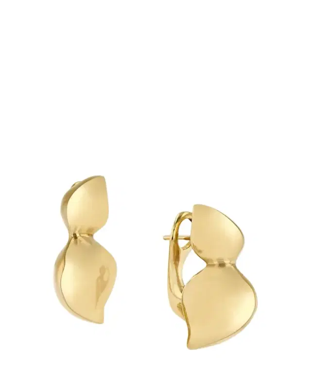 Vram 18K Yellow Gold Cayrn Earrings
