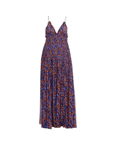 Ulla Johnson Atrani Floral Silk Chiffon Maxi Dress | Thumbnail 1