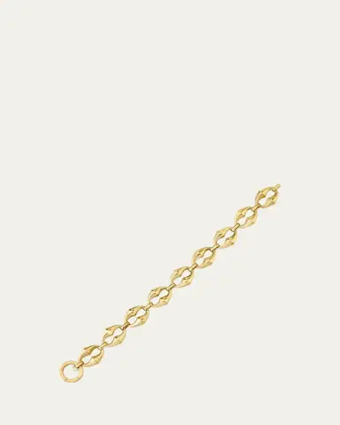 Vram 18K Yellow Gold Chrona Mini Link Bracelet | Thumbnail 3