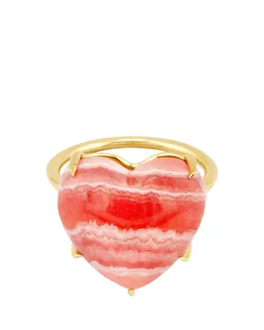 JIA JIA 14K Rhodochrosite Heart Ring | Thumbnail 1