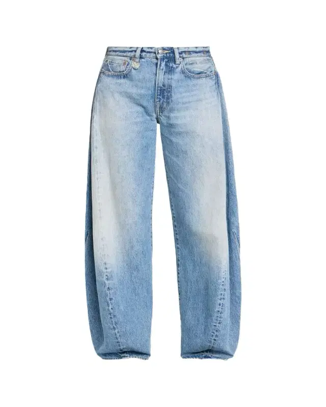 Janine Low-Rise Spliced Denim Jeans