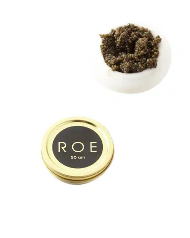 Roe White Sturgeon Caviar, 50gm | Thumbnail 1