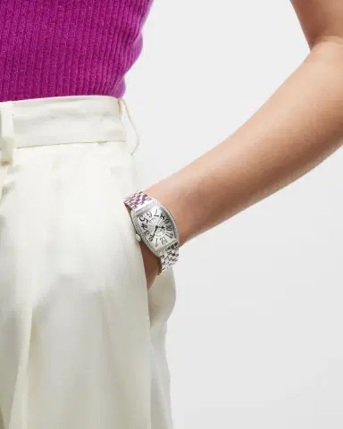 Franck Muller Curvex Stainless Steel Diamond Watch | Thumbnail 2 Franck Muller Curvex Stainless Steel Diamond Watch | Thumbnail 2