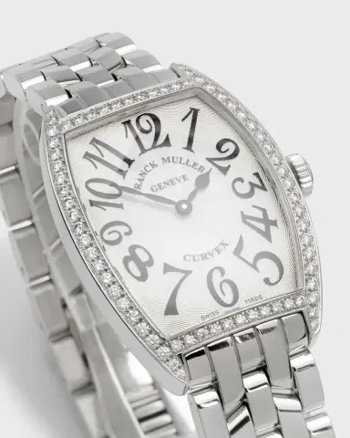 Franck Muller Curvex Stainless Steel Diamond Watch | Thumbnail 3 Franck Muller Curvex Stainless Steel Diamond Watch | Thumbnail 3