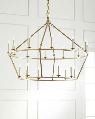 Visual Comfort Signature Darlana Large Two-Tiered Ring Chandelier | Thumbnail 2