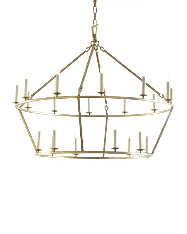 Visual Comfort Signature Darlana Large Two-Tiered Ring Chandelier