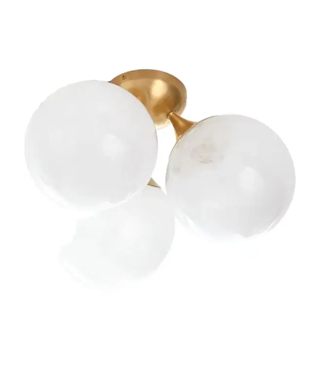 Visual Comfort Signature Cristol Large Triple Flush Mount By AERIN