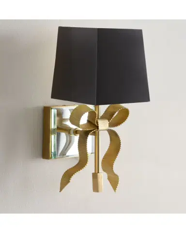 Visual Comfort Signature Small Ellery Grosgrain Bow Sconce | Thumbnail 2