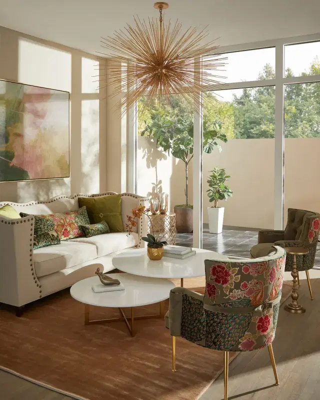 Visual Comfort Signature Strada Large Round Chandelier By Kelly Wearstler