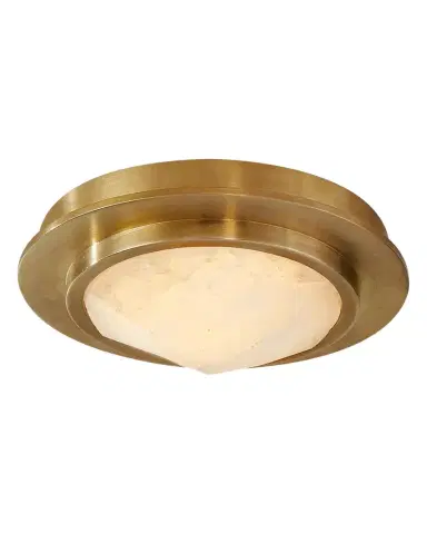 Visual Comfort Signature Halcyon Petite Bezel Flush Mount By Kelly Wearstler | Thumbnail 1