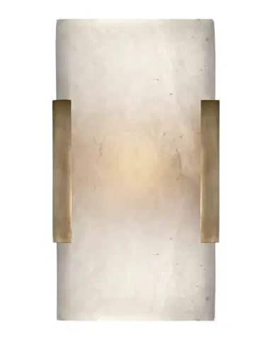 Visual Comfort Signature Covet Wide Clip Bath Sconce By Kelly Wearstler | Thumbnail 1
