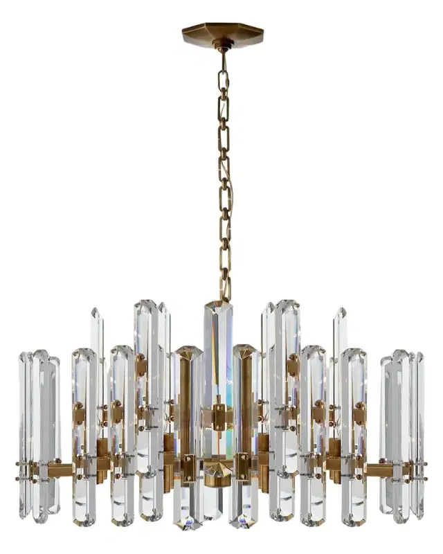 Visual Comfort Signature Bonnington Large Chandelier By AERIN