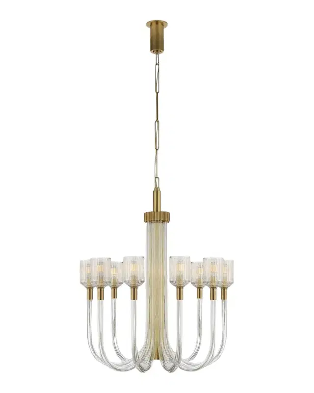 Visual Comfort Signature Reverie Medium Single Tier Chandelier By Kelly Wearstler