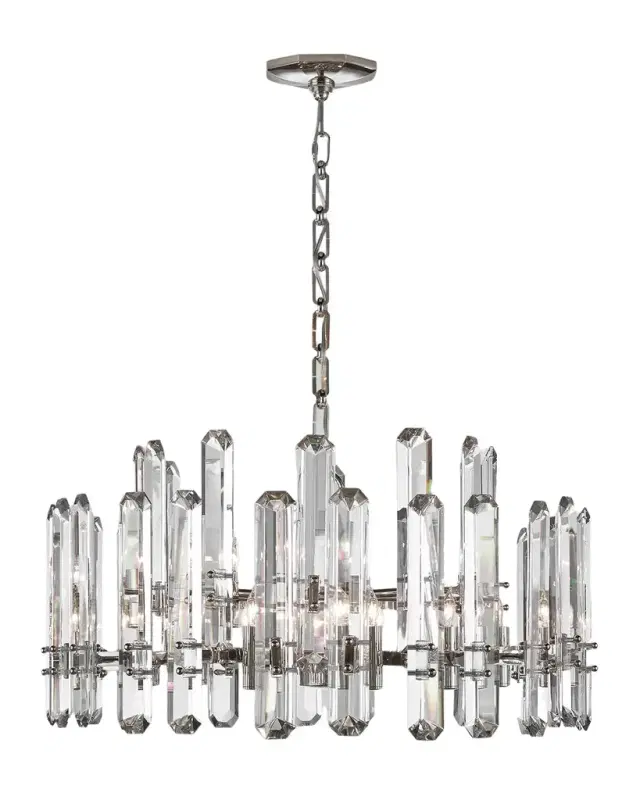 Visual Comfort Signature Bonnington Large Chandelier By AERIN