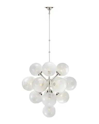 Visual Comfort Signature Cristol Large Tiered Chandelier By AERIN | Thumbnail 1
