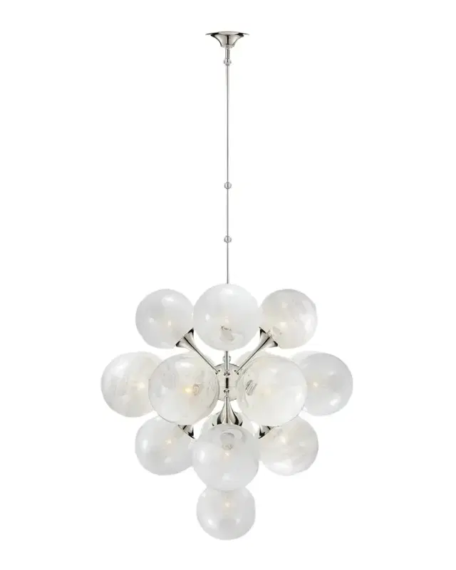 Visual Comfort Signature Cristol Large Tiered Chandelier By AERIN
