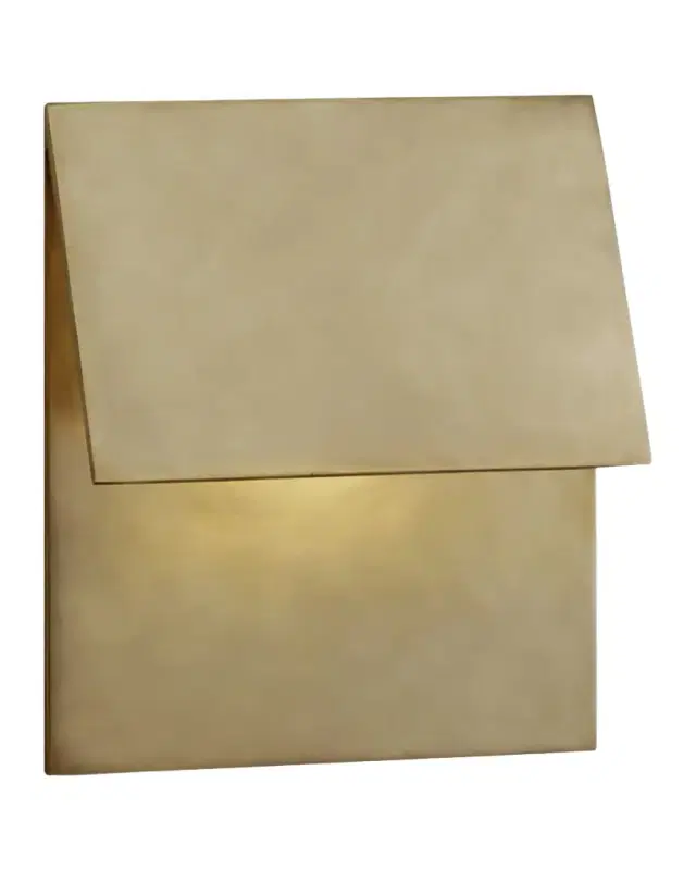 Visual Comfort Signature Esker Single Fold Sconce By Kelly Wearstler