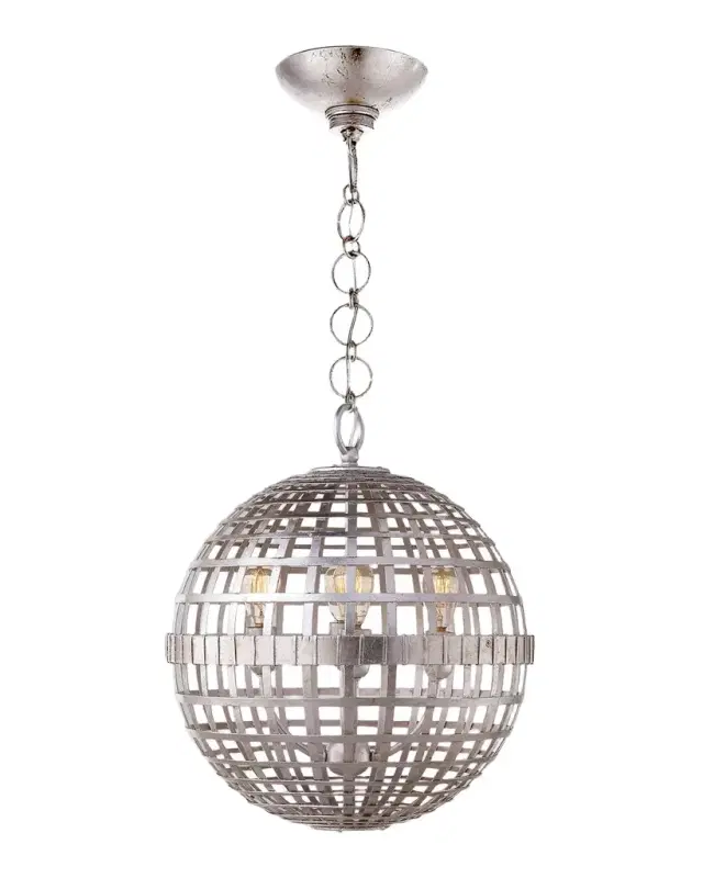Visual Comfort Signature Mill Small Globe Lantern By AERIN