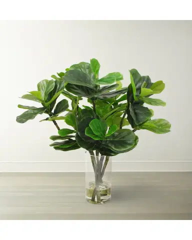 Winward Home Fiddle Leaf in Round Vase | Thumbnail 2
