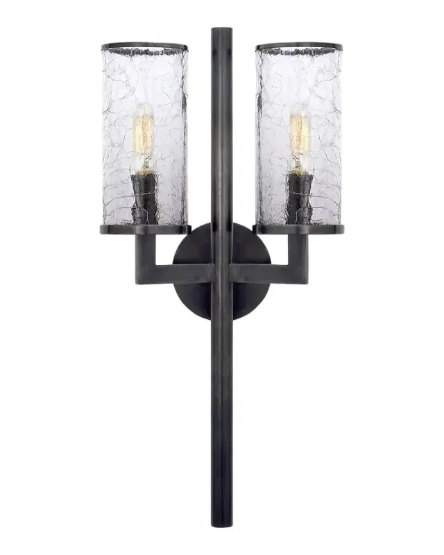 Visual Comfort Signature Liaison Double Sconce By Kelly Wearstler