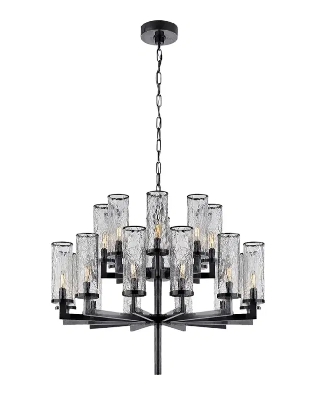 Visual Comfort Signature Liaison Single Tier Chandelier By Kelly Wearstler