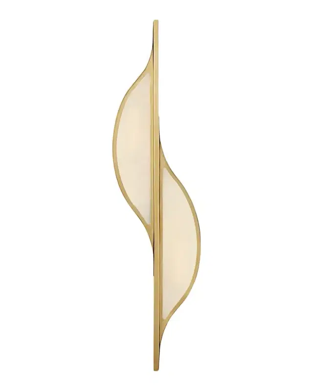 Visual Comfort Signature Avant Large Curved Sconce By Kelly Wearstler