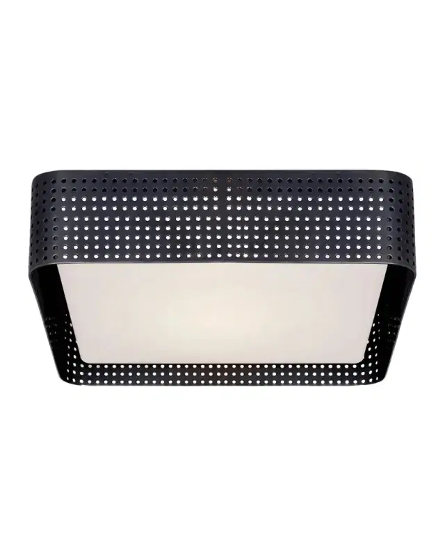 Visual Comfort Signature Precision Large Square Flush Mount By Kelly Wearstler