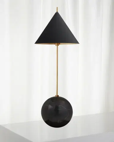Visual Comfort Signature Cleo Orb Base Accent Lamp By Kelly Wearstler | Thumbnail 1