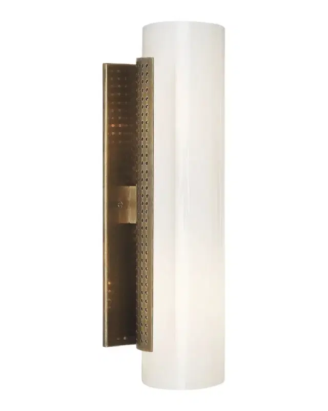 Visual Comfort Signature Precision Cylinder Sconce By Kelly Wearstler