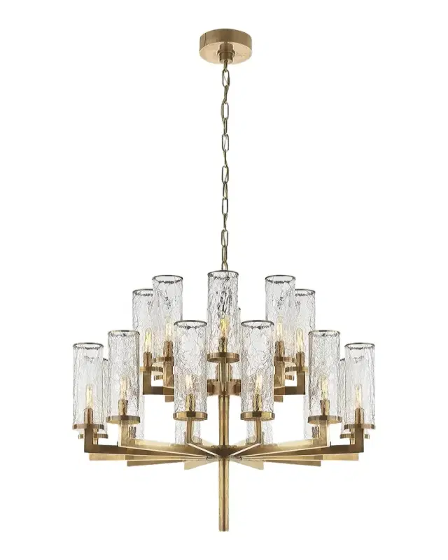 Visual Comfort Signature Liaison Single Tier Chandelier By Kelly Wearstler