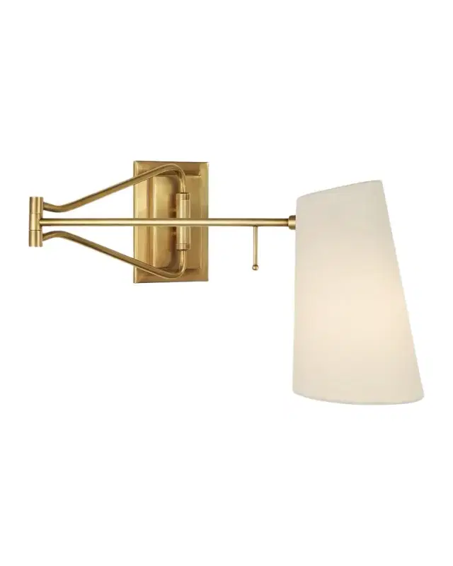 Visual Comfort Signature Keil Swing Arm Wall Light By AERIN