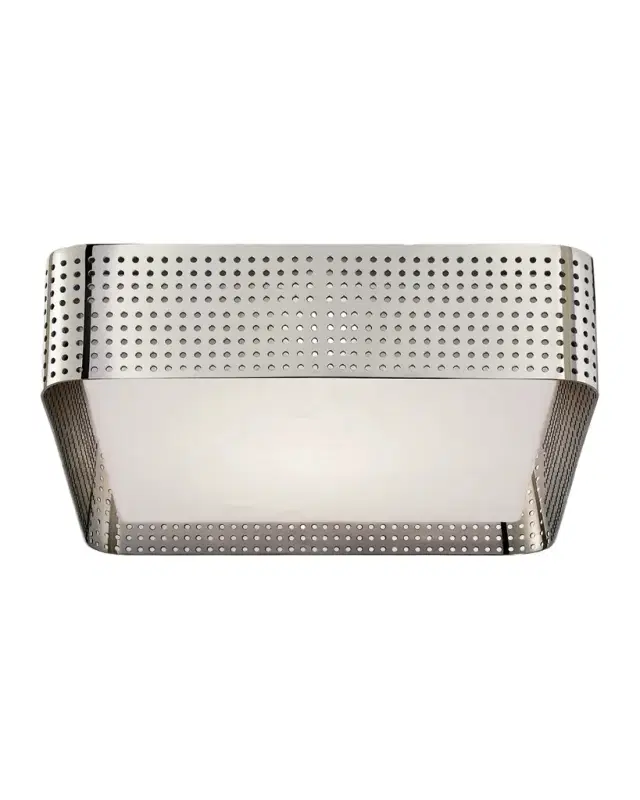 Visual Comfort Signature Precision Large Square Flush Mount By Kelly Wearstler